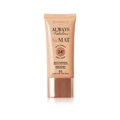 BOURJOIS ALWAYS FABULOUS AIR MAT FOUNDATION - 03 LIGHT BEIGE