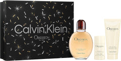 C.K OBSESSION MAN EDT 125ML + 100ML ASB + 75ML D/S (3PCS SET)