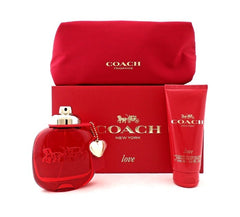 COACH LOVE LADY EDP 90ML+100ML B/L+POUCH SET