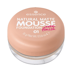 ESSENCE - NATURAL MATTE MOUSSE FOUNDATION 01