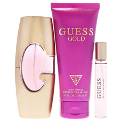 GUESS GOLD LADY EDP 75ML+15ML EDP+200ML BL (3PCS SET)