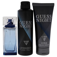GUESS NIGHT MAN EDT 100ML+200ML SG+226ML B/S (3PCS SET)