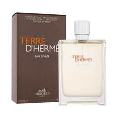HERMES TERRE DE HERMES EAU GIVREE MAN EDP 175ML REFILLABLE NEW