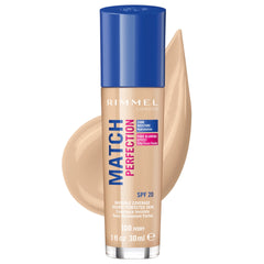 RIMMEL - MATCH PERFECTION FOUNDATION IVORY - 100