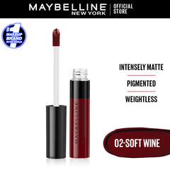 MAYBELLINE -SENSATIONAL LIQUID MATTE 02