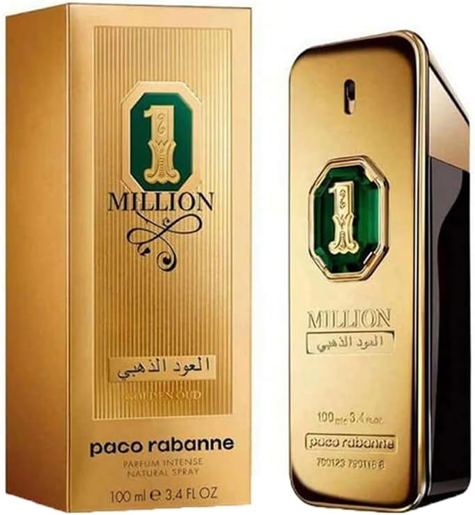 P/ROBANNE 1 MILLION GOLDEN OUD INTENSE MAN PARFUM 100ML  NEW