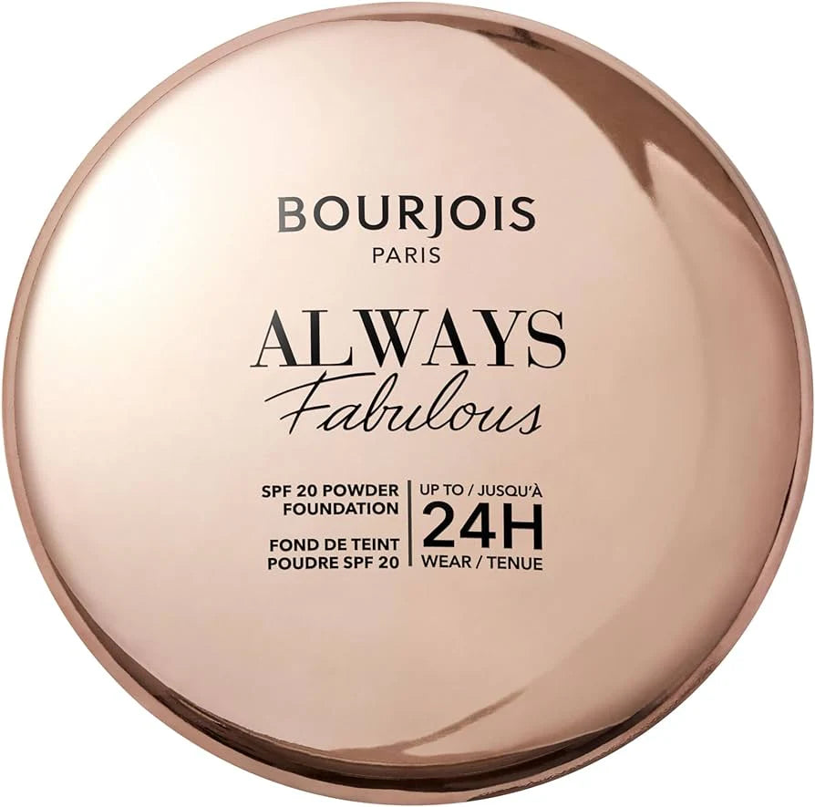 BOURJOIS -ALWAYS FABULOUS POWDER FOUNDATION 210-VANILLA