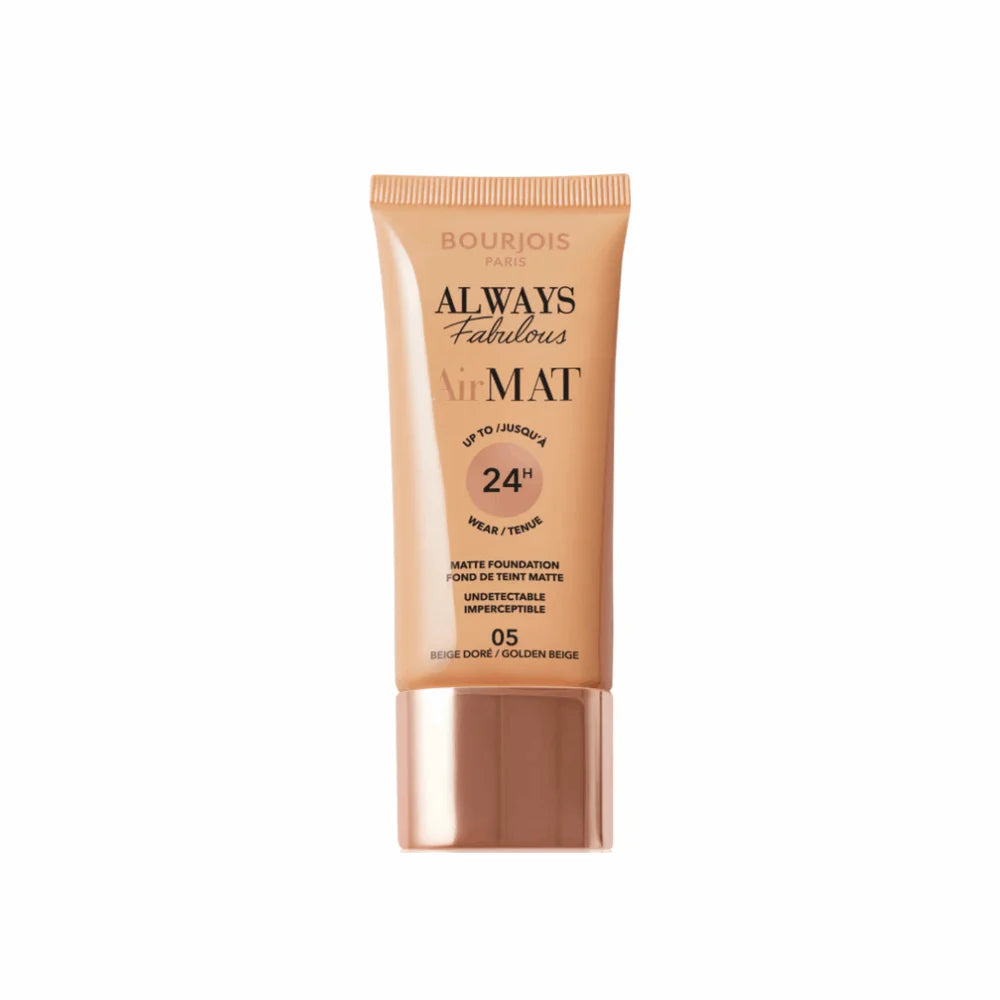 BOURJOIS ALWAYS FABULOUS AIR MAT FOUNDATION - 05 GOLDEN BEIGE