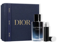 CD SAUVAGE MAN EDP 100ML+10ML REFILLABLE (2PCS SET)