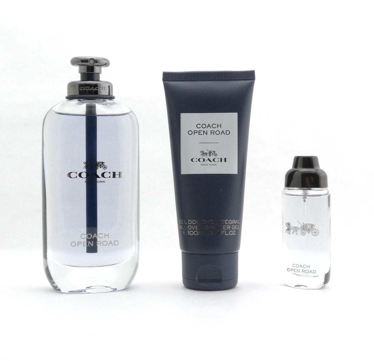COACH OPEN ROAD MAN EDT 100ML+EDT 15ML+100ML S/G (3PCS SET)