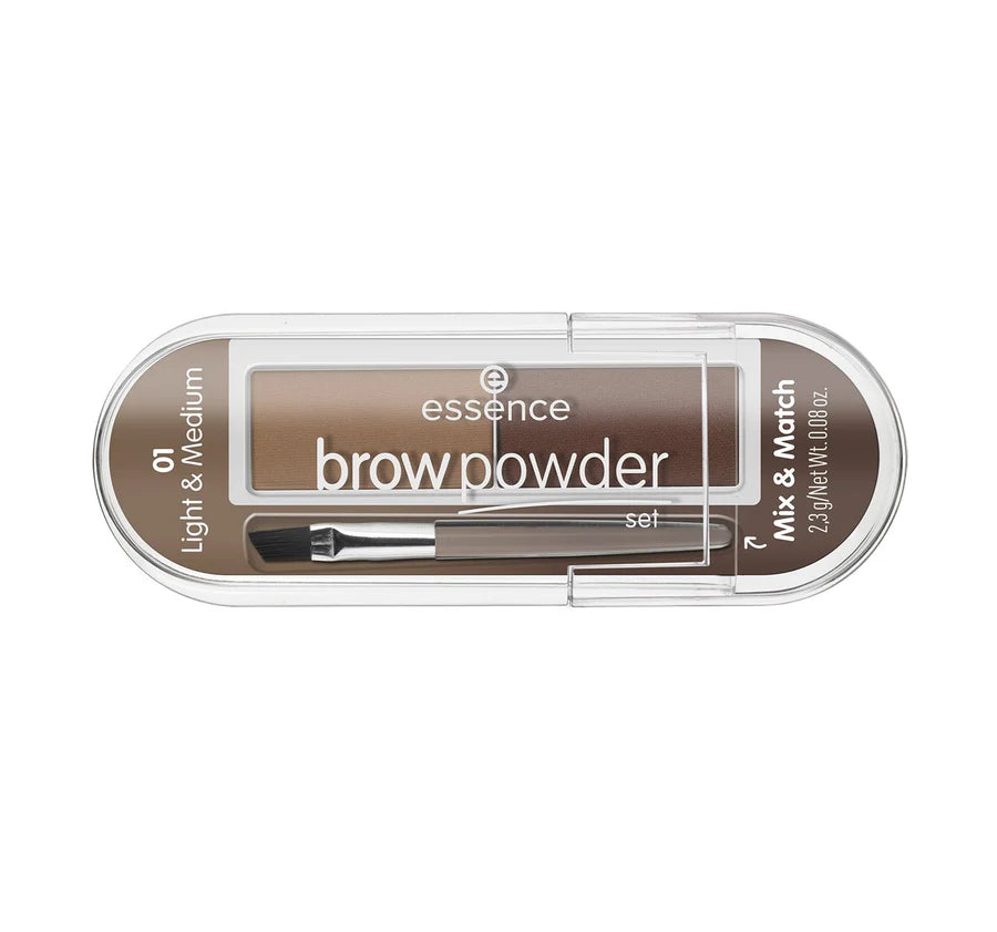 ESSENCE - BROW POWDER SET 01