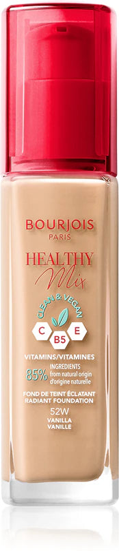 BOURJOIS -HEALTHY MIX  CLEAN VEGAN FOUNDATION 052 VANILLA