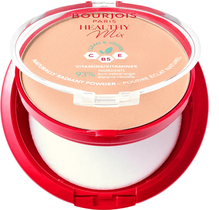 BOURJOIS - HEALTHY MIX  CLEAN & VEGAN COMPACT POWDER - 02 VANILLA