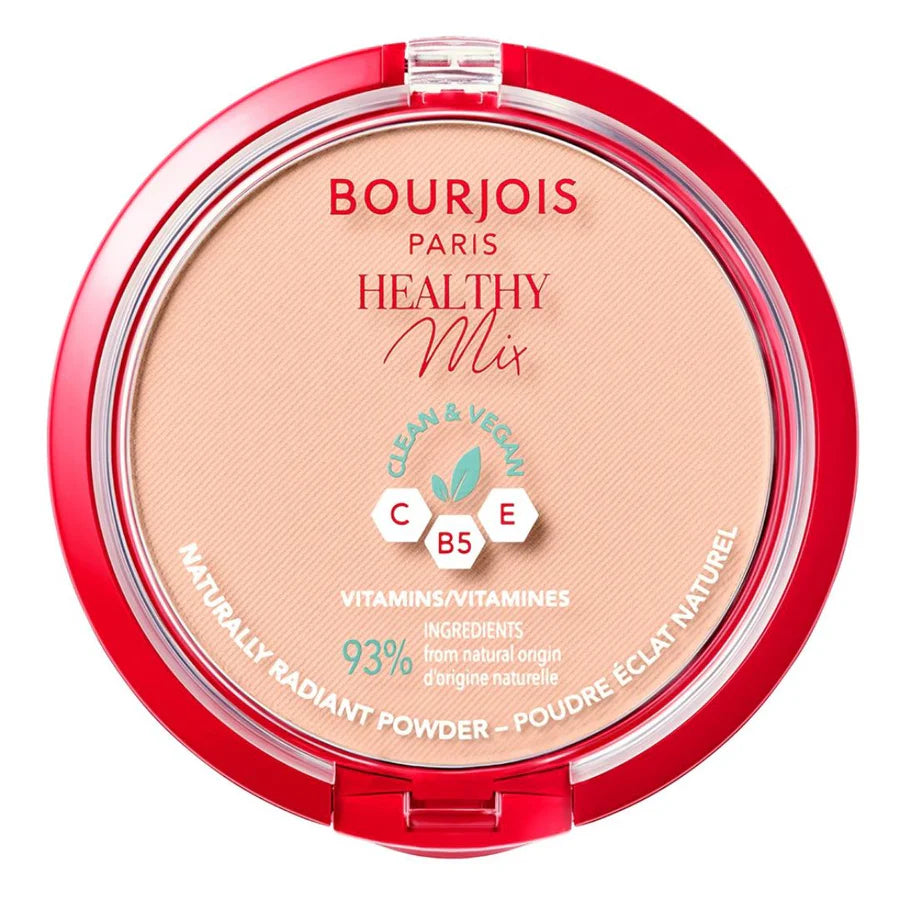 BOURJOIS - HEALTHY MIX  CLEAN & VEGAN COMPACT POWDER - 03 ROSE BEIGE