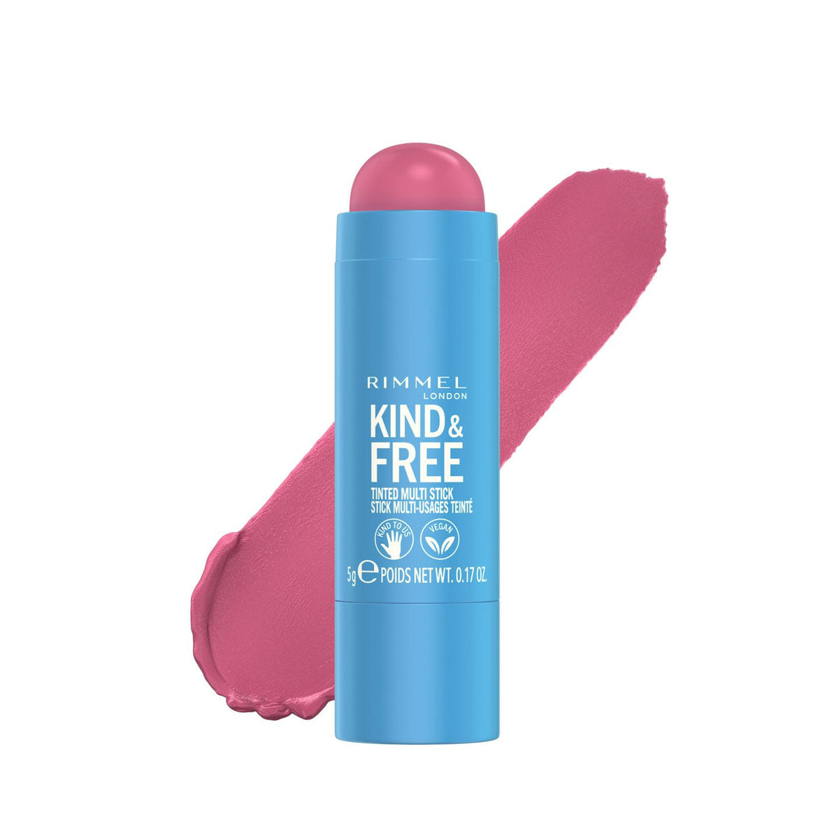 RIMMEL - KIND & FREE MULTI-STICK 03 PINK HEAT