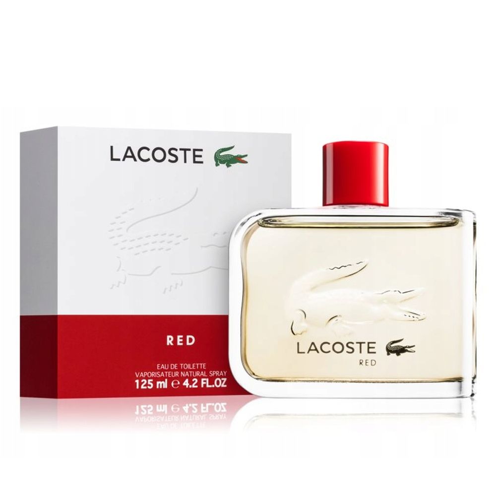 LACOSTE RED MAN EDT 125ML (NEW PACKING)