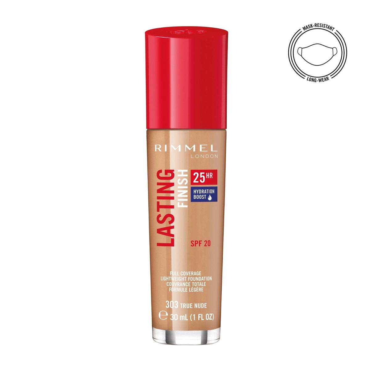 RIMMEL - LASTING FINISH FOUNDATION TRUE NUDE - 303