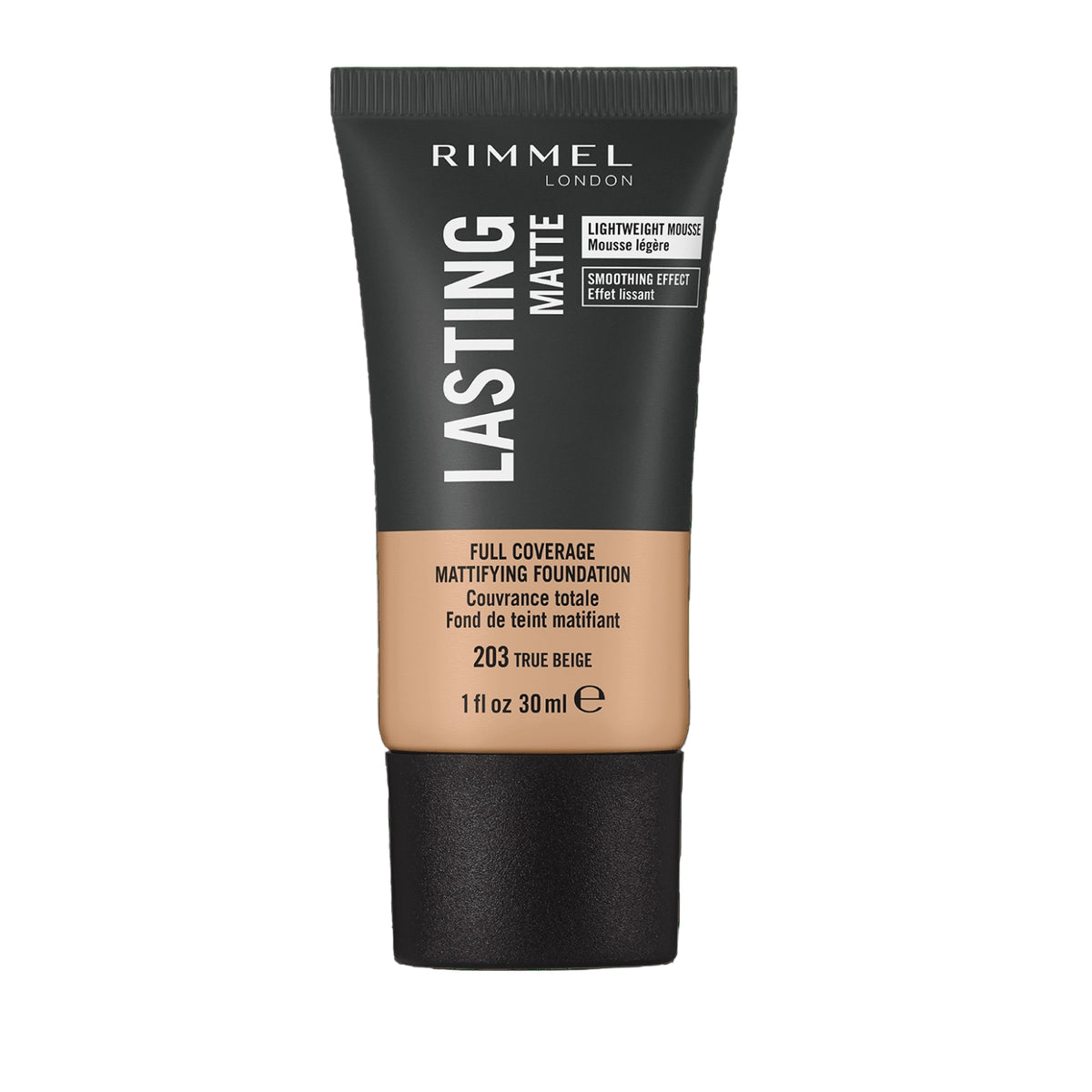RIMMEL - LASTING FINISH MATTE FOUNDATION - 203 TRUE BEIGE