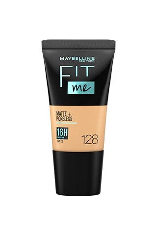 MAYBELLINE - FIT ME MATTE & PORELESS TUBE 18ML 128