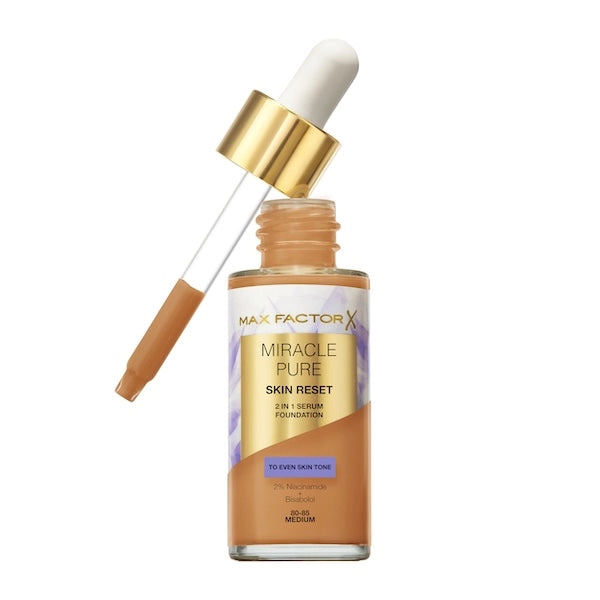 MF - MIRACLE PURE SKIN RESET FOUNDATION 80-85 MEDIUM