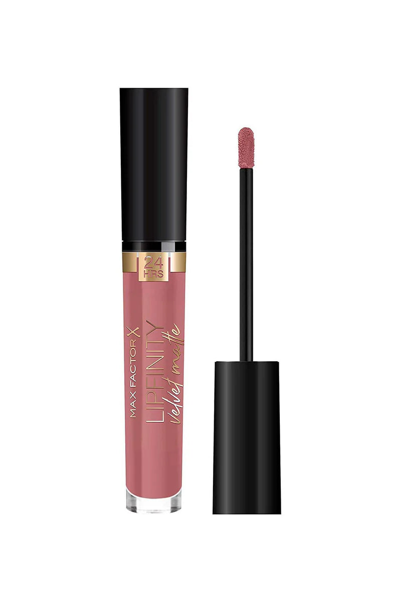 MF LIPFINITY VELVET MATTE LIPSTICK, ROSE COUTURE 080