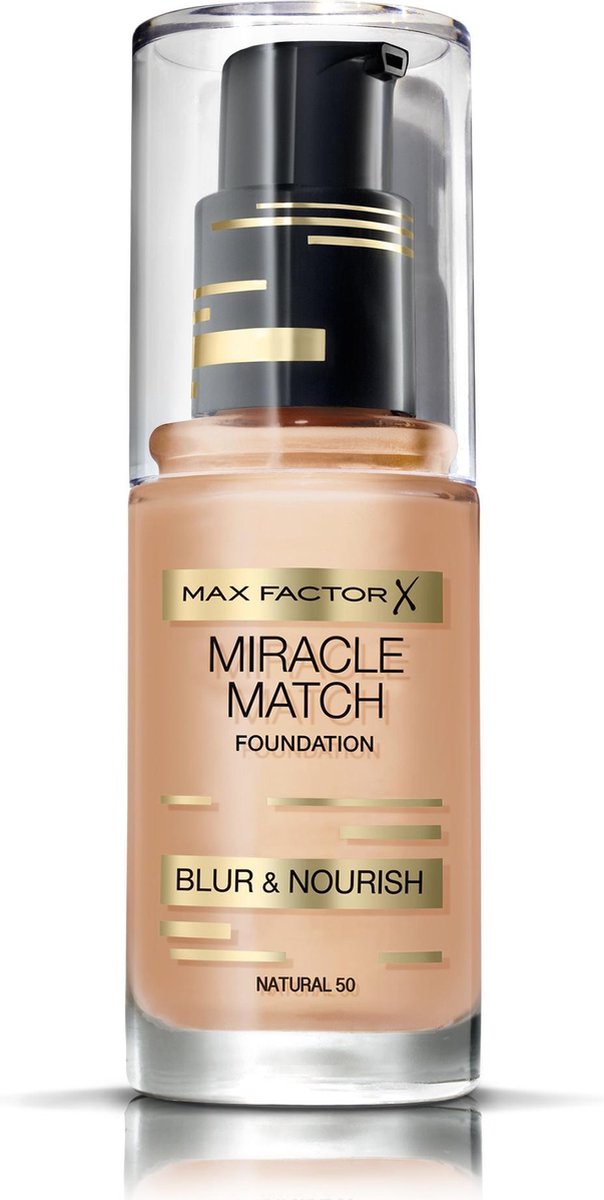 MF Miracle Match Liquid Foundation #50 Natural