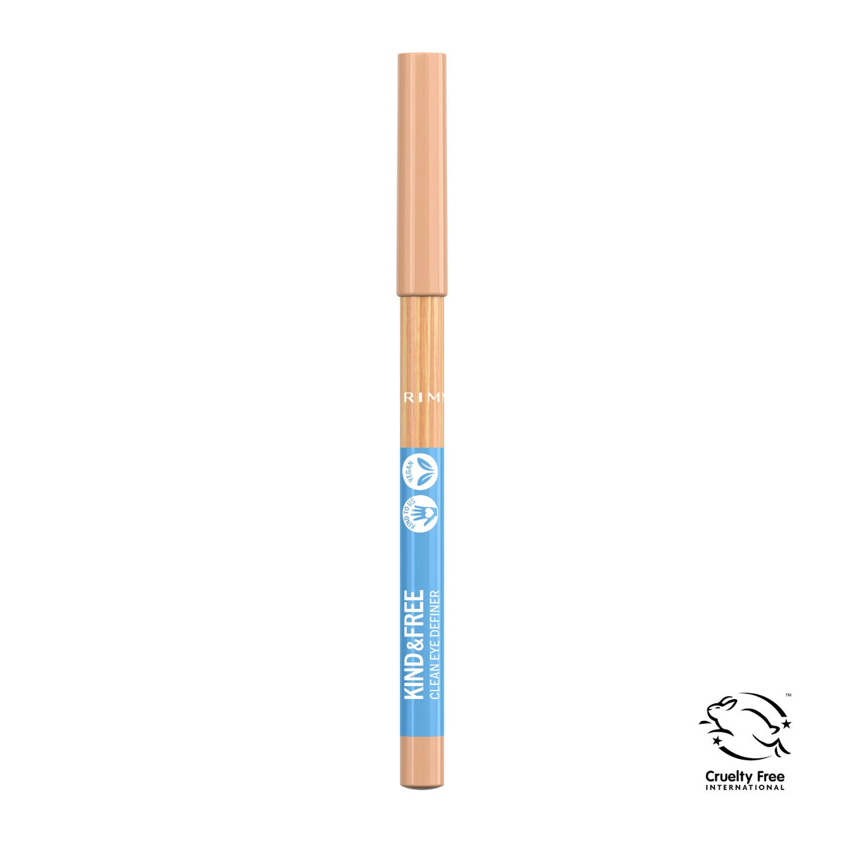 RIMMEL - KIND & FREE CLEAN EYE DEFINER 005 CREAMY WHITE