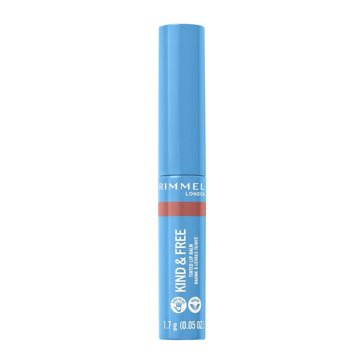 RIMMEL - KIND & FREE LIP BALM TINTED LIP BALM 02 APRICOT BEAUTY