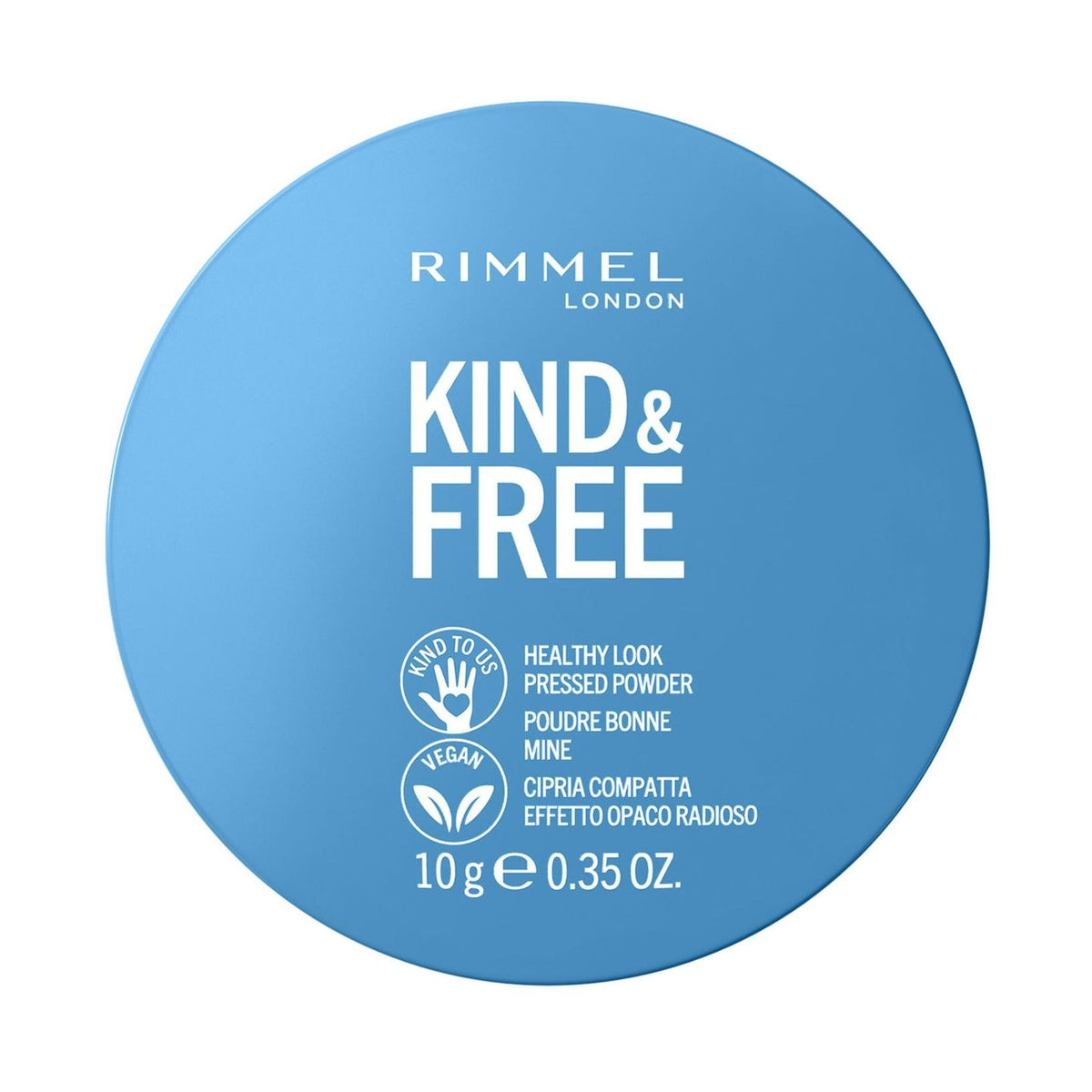 RIMMEL -KIND & FREE PRESSED POWDER TRANSLUCENT