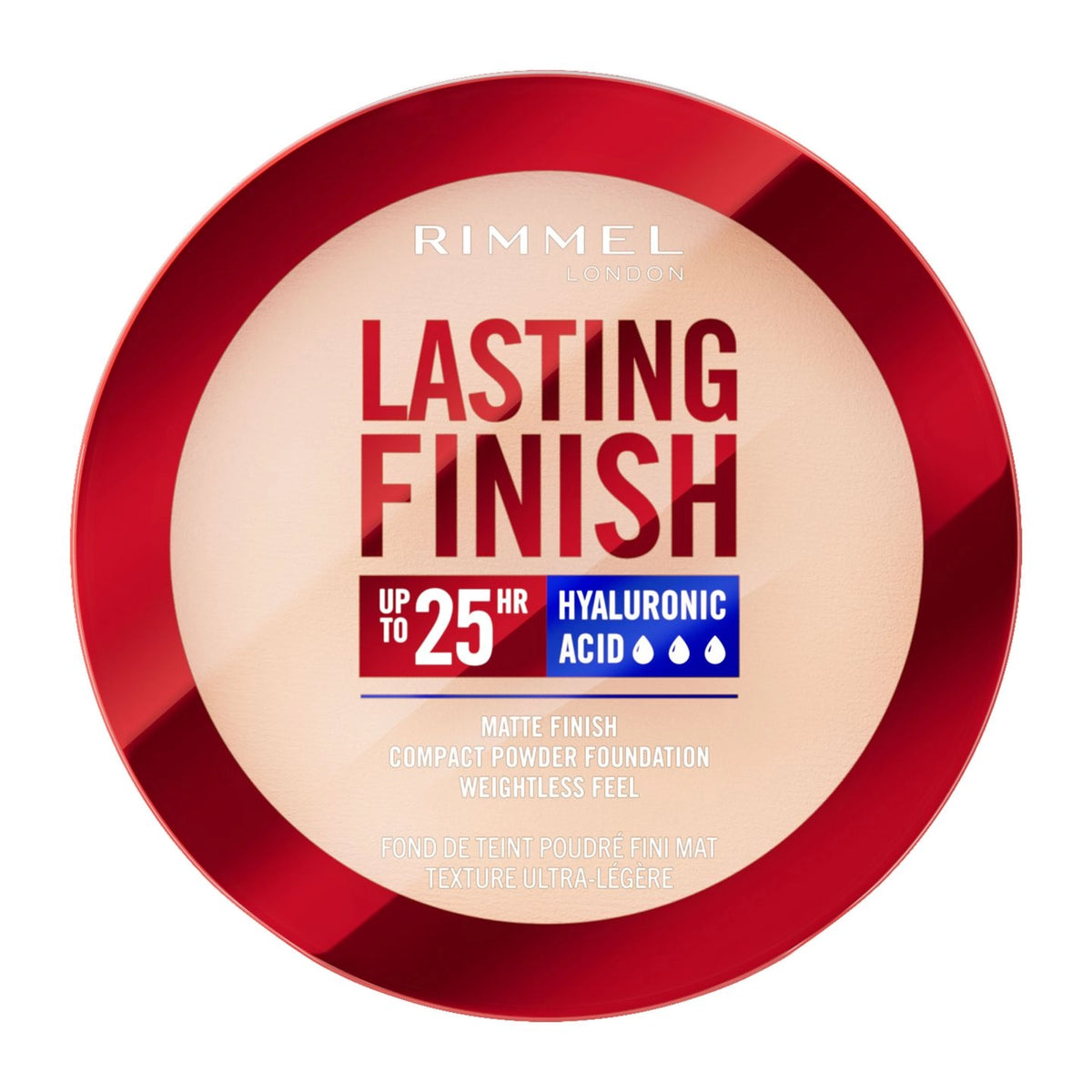 RIMMEL -LASTING FINISH  PRESSED POWDER FAIR PORCELAIN -001