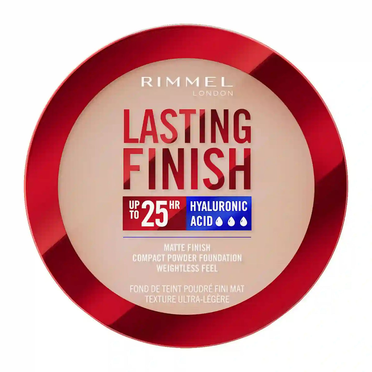 RIMMEL -LASTING FINISH  PRESSED POWDER ROSE IVORY -004