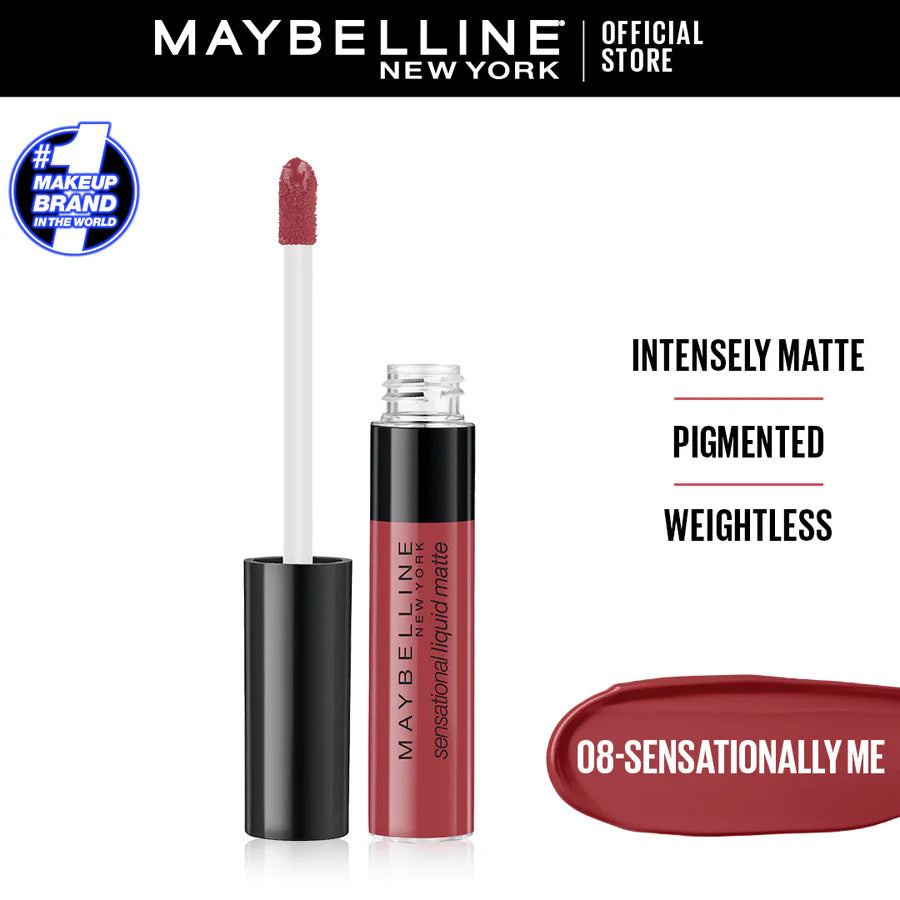 MAYBELLINE - SENSATIONAL LIQUID MATTE 08