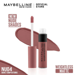 MAYBELLINE -SENSATIONAL LIQUID MATTE NU04