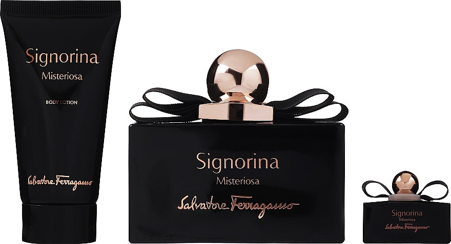 S/F SIGNORINA MISTERIOSA LADY EDP 100ML+EDP 5ML+50ML BL (3PCS SET) NEW PACK
